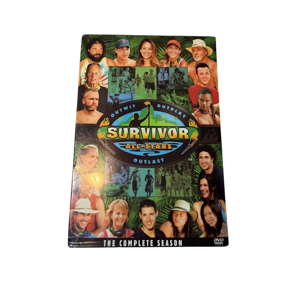 Survivor: All Stars - The Complete Season (DVD, 2004) New sealed